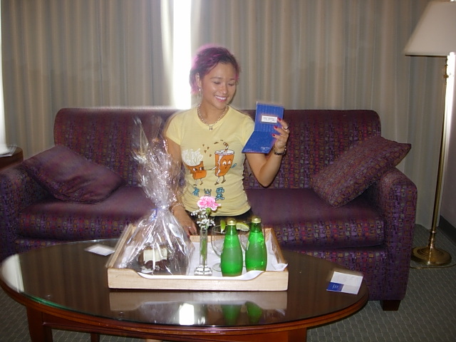 Delta hotel - Suzy's suite & gift from fan 