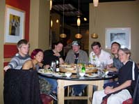 Dinner at The King & I - Suzy, Alphazone, DJ Bonebreaker, Jody, Thai, LilB