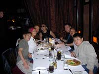 Dinner - LiL-B, Suzy, Cyrus, Yoji, Scot Project,Thai, David