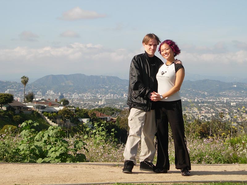 Lil' B & Suzy in Hollywood