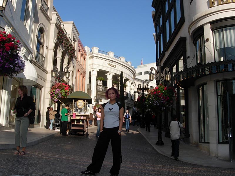 Suzy at Rodeo Drive