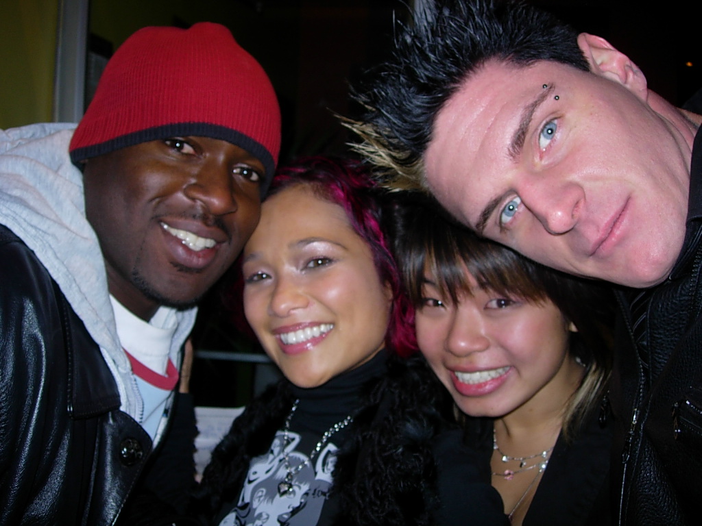 Plush crew & Suzy, Canada NYE 2005