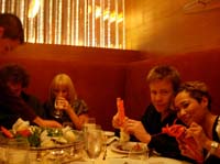 Suzy's bday dinner - Oct 07 with Ferry Corsten & friends