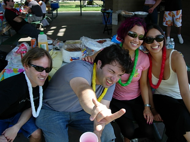 The_Picnic in LA - Lil' B, Kris B, Suzy & Fei Fei