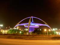 Arriving Los Angeles - LAX airport restaurant