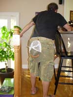 Redneck fart catcher