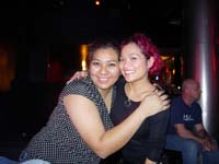 Karma Lounge, Austin - Suzy Solar & fan