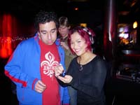 Lizard Lounge, Dallas - Suzy Solar & fans after the show 339