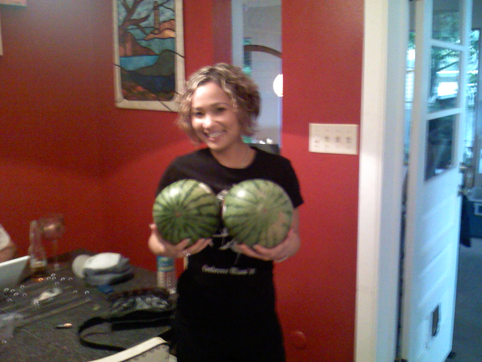 4th of July 07 - Suzy's nice melons