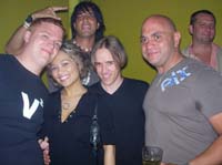 June 26, 07 - VIP at Zinc Bar - Roland, Suzy, Lil B, Damian